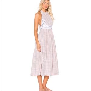 Free People Color Theory Apron Dress•szS•NWT